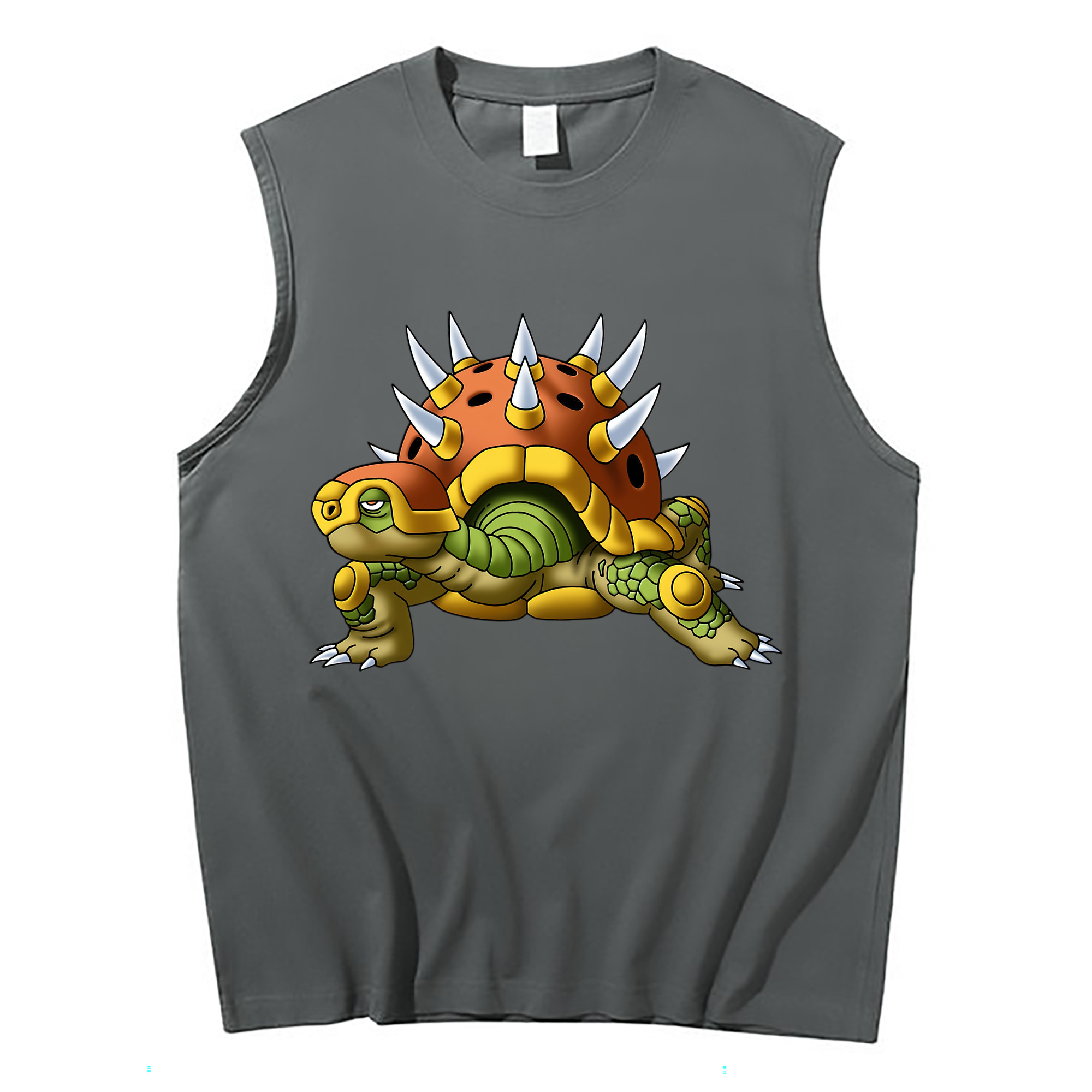 （画像用） ドラゴンクエスト Doragon Kuesuto Dragon Quest コットン100％タンクトップ（フロントプリント）